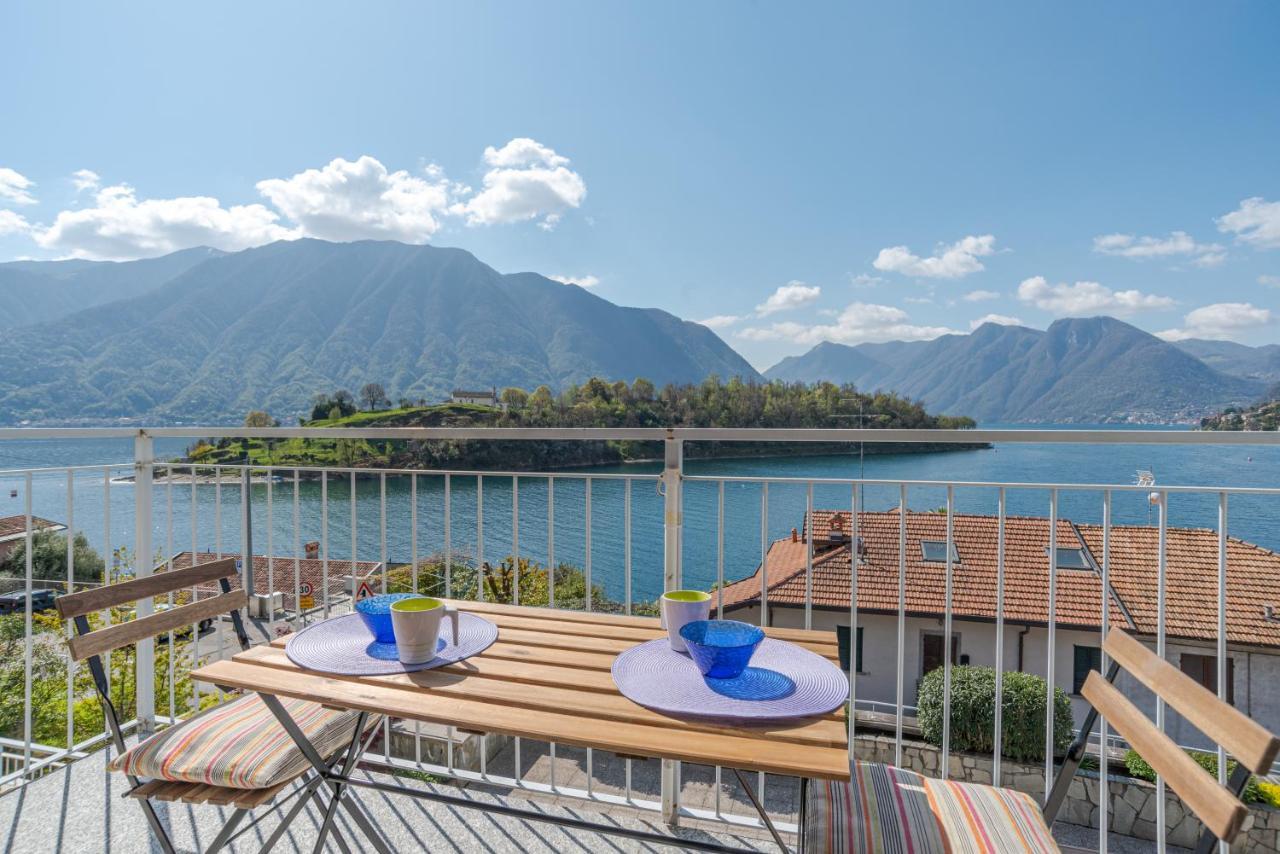 Lake Como Apartment With Balcony And Private Parking Ossuccio Exteriér fotografie