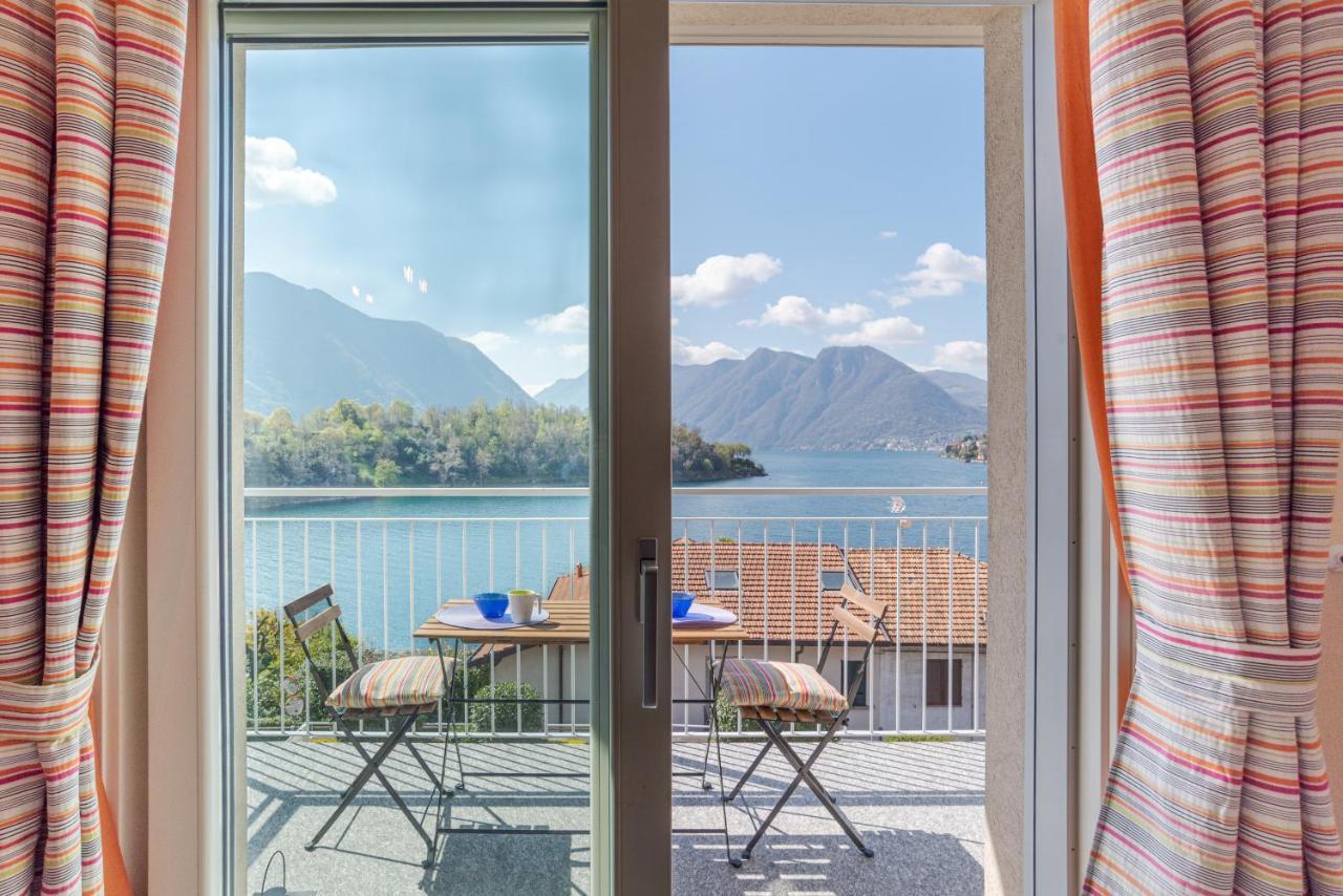 Lake Como Apartment With Balcony And Private Parking Ossuccio Exteriér fotografie
